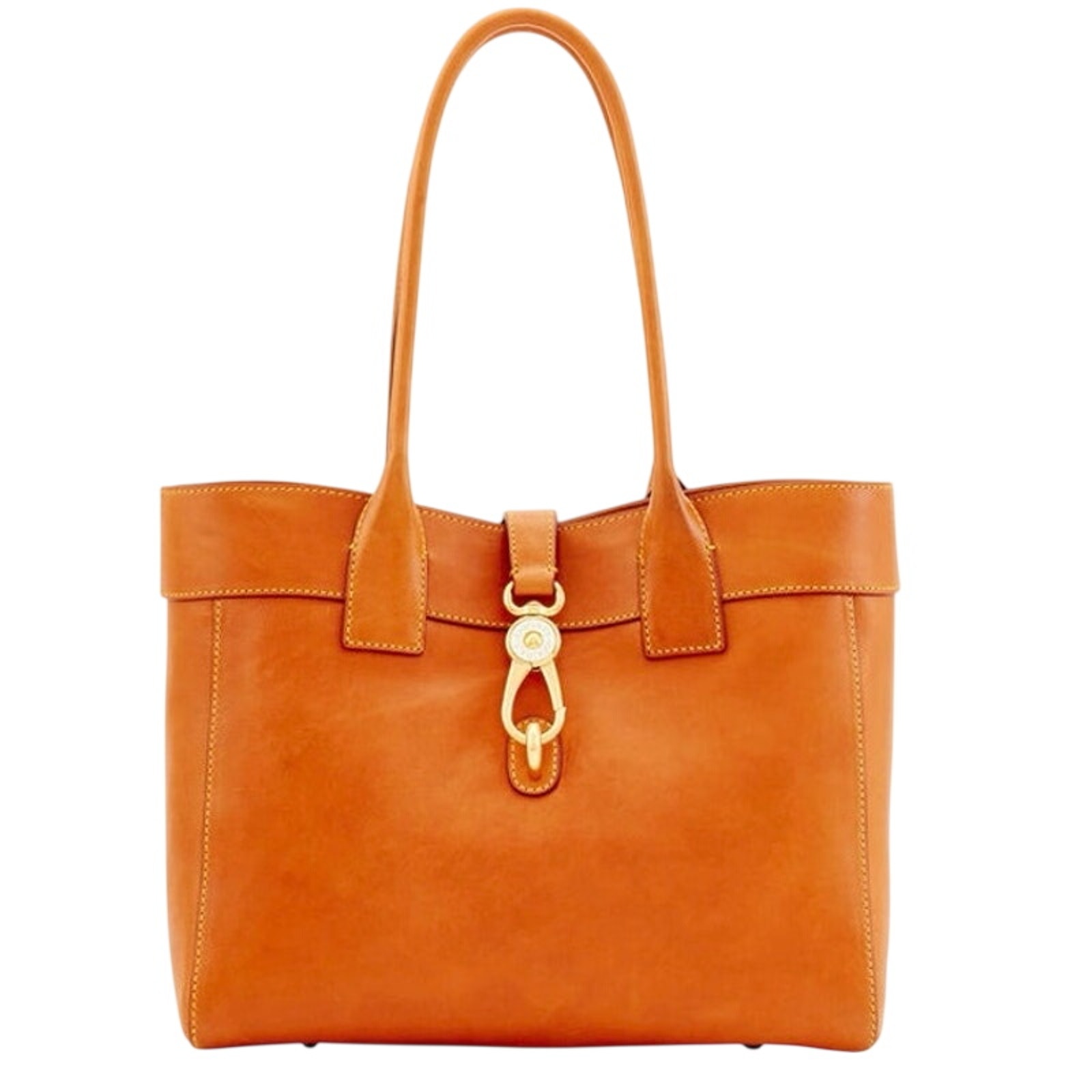 Dooney & Bourke Large Amelie Natural Leather Tote